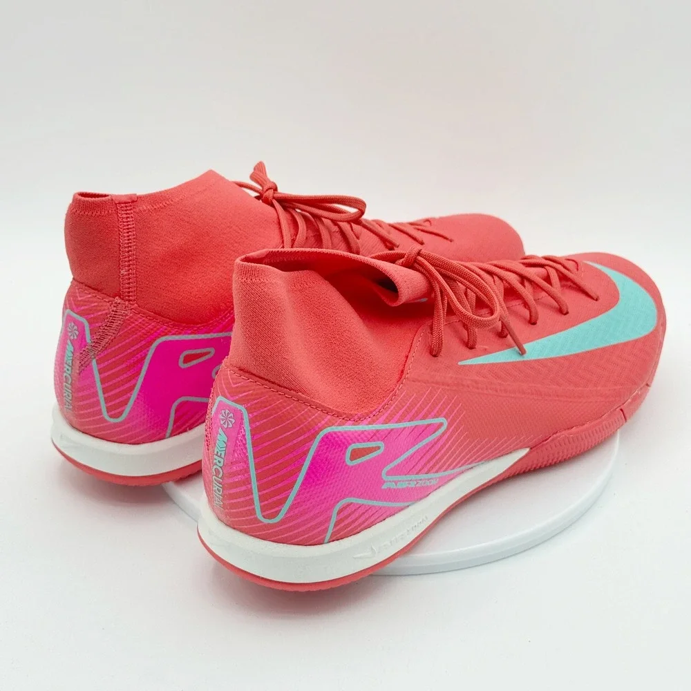 Nike Zoom Superfly 10 Academy Indoor Soccer Shoes Size 10 Mens Pink - NEW no box
